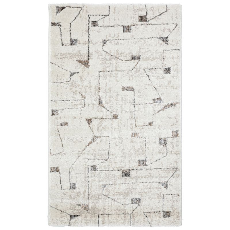 Dywan nowoczesny Avino 60x100 cm e-floor abstrakcja kremowy 1 szt