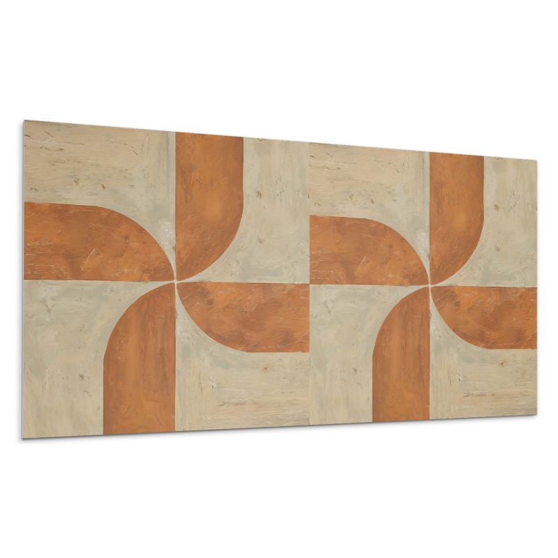 Kafelki samoprzylepne Wallfluent 40x20 cm Krzywe i figury geometryczne 10 szt.