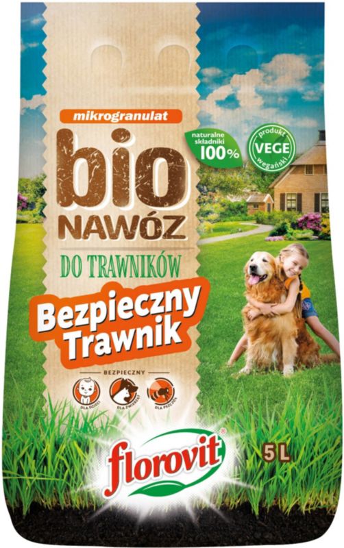 Bionawóz do trawników Florovit 5 l