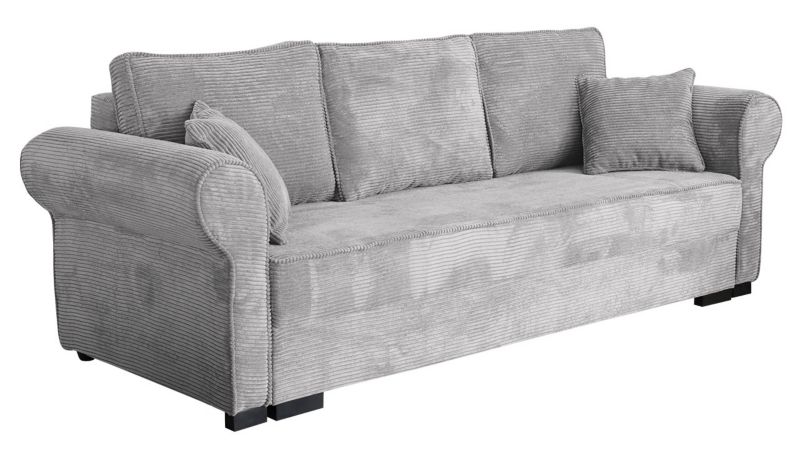 Kanapa rozkładana MIRJAN 24 Olimpia Sztruks jasny szary 1 szt.