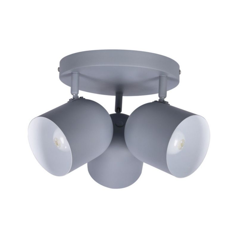 Lampa sufitowa wisząca Candellux Azuro 3236 szara reflektory 3xE27 x 40W 1 szt.