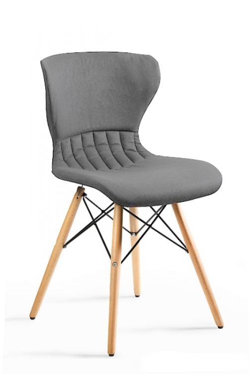 Krzesło Unique SOFT jasno szare 1 szt