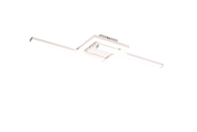 Lampa sufitowa wisząca RL Viale biała wym: 5 x 54 x 16 cm wbudowany LED 17W 1 szt.