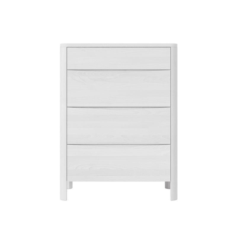 Drewniana komoda bukowa MODENA 80 biały 1 szt.