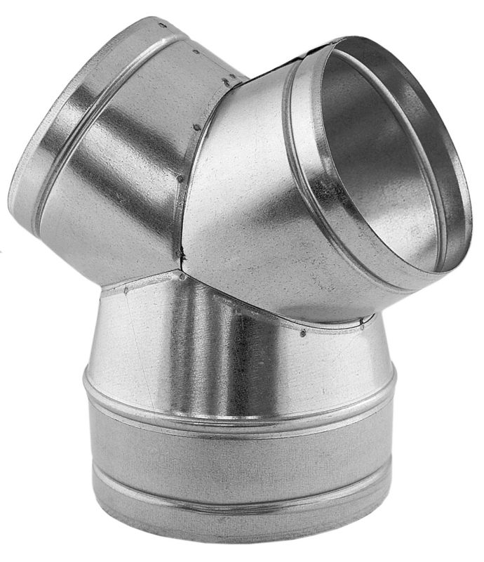 Trójnik redukcyjny 120° Darco 125 mm 2 x 100 mm ocynkowany