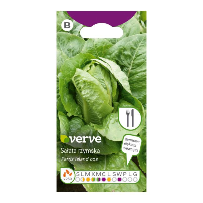 Nasiona sałata rzymska Paris Island Cos Verve