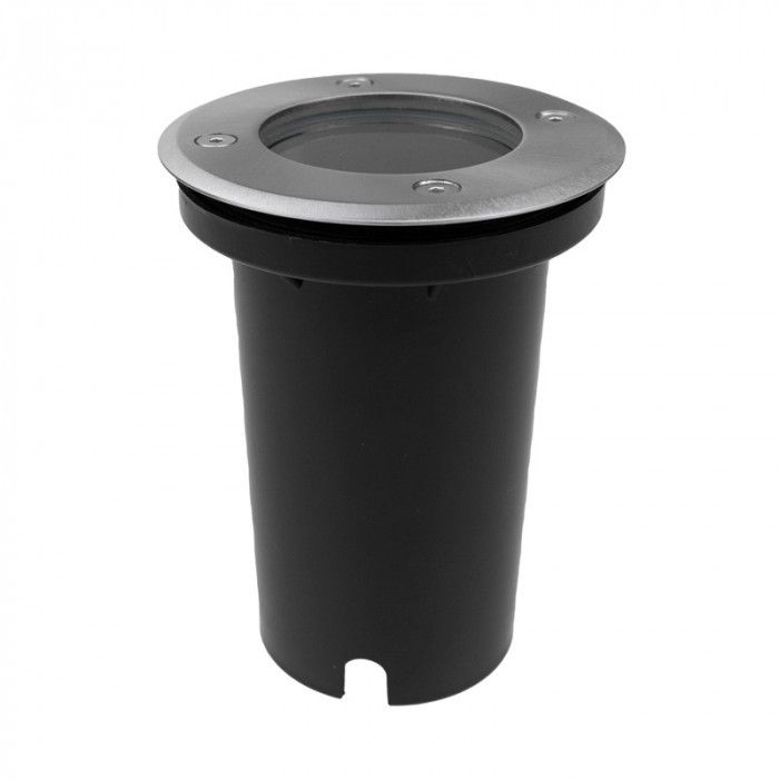 Lampa gruntowa najazdowa Ecolight Najazdowe stal nierdzewna inox 1 x GU10 x 35W IP67 wym: 14,2 x 10,8 x 10,8 cm - 1 szt.