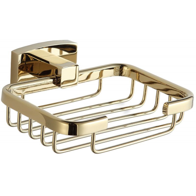 Mydelniczka ścienna Mexen Zoja złota 14x12x5 cm 1 szt.