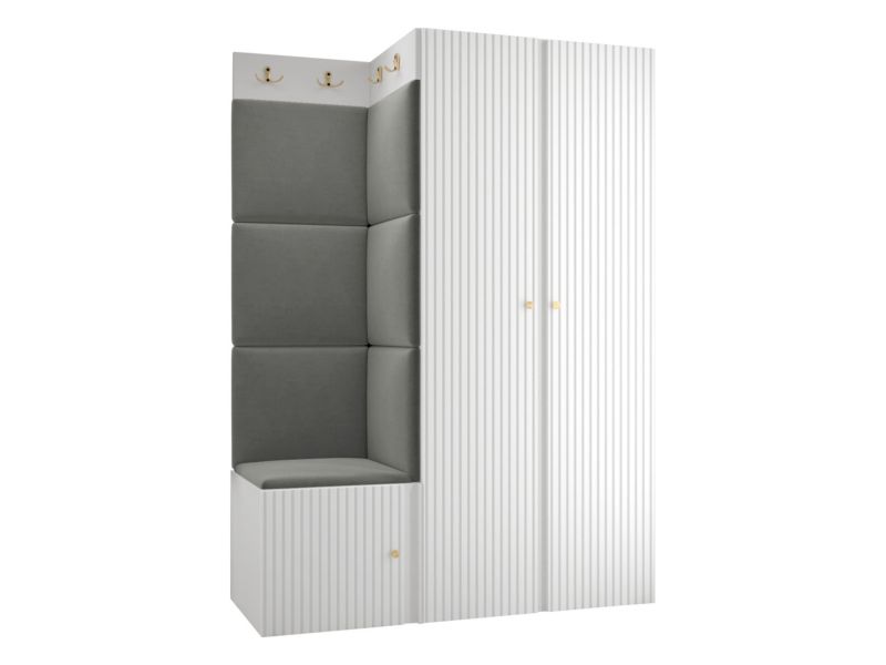 Zestaw MIRJAN 24 Orion Ryfel Slim XXIII biały + szary 1 kpl.