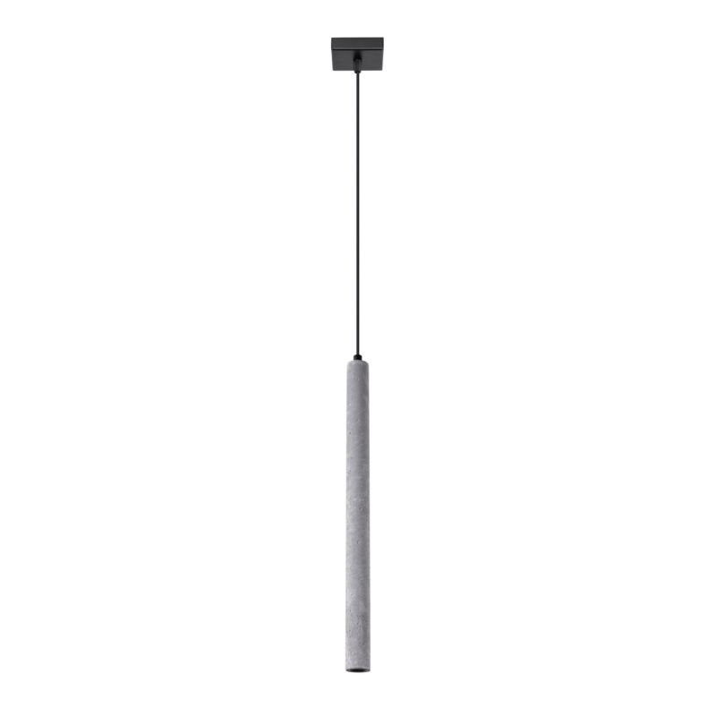 Lampa wisząca Sollux Lighting PASTELO 1 beton 1 szt.