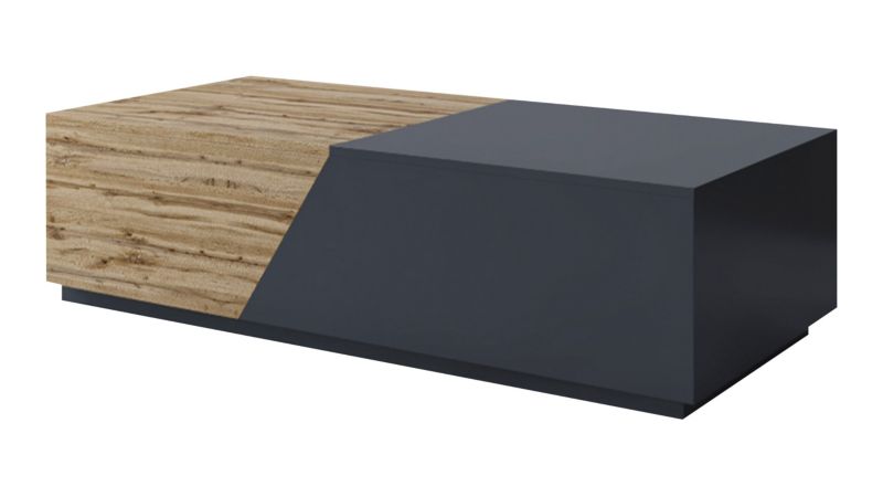 Stolik kawowy MIRJAN 24 Ceelias antracyt / Dąb wotan 1 szt.