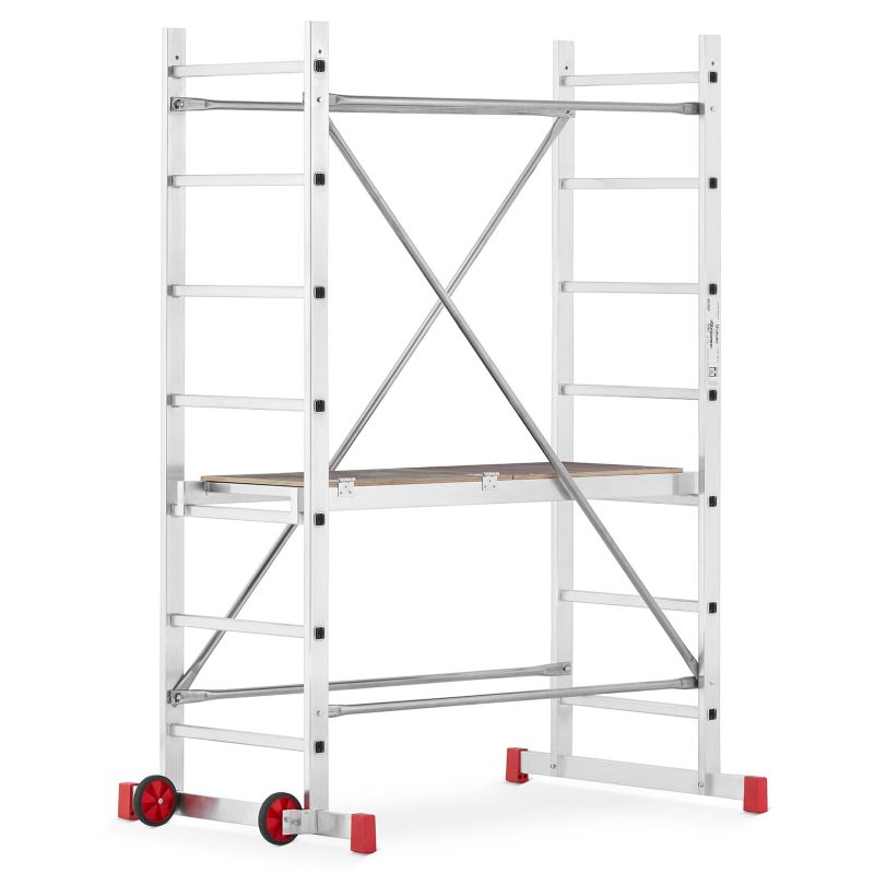 Rusztowanie aluminiowe przejezdne FARAONE AK200 wysokość robocza 3 m 1 szt