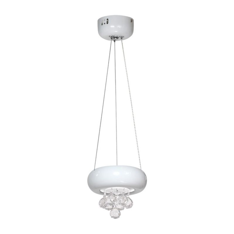 Lampa wisząca Milagro Lux Bianco 1x6W LED 1 szt.