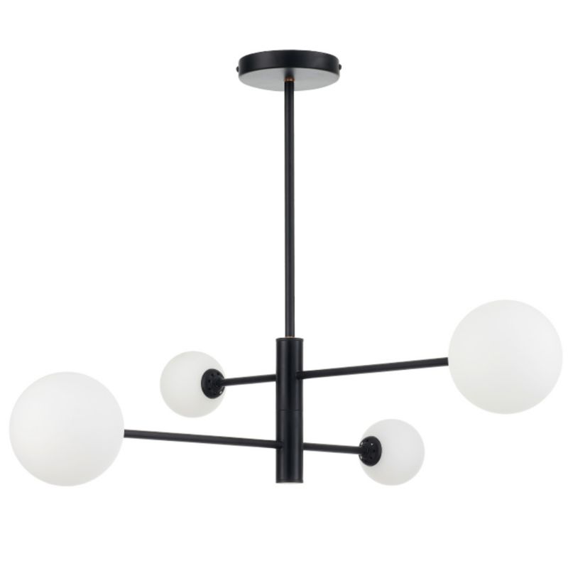 Żyrandol Light Prestige Dorado 2335 czarno-biały szerokość 79 cm 4xG9 x 40W 1 szt.