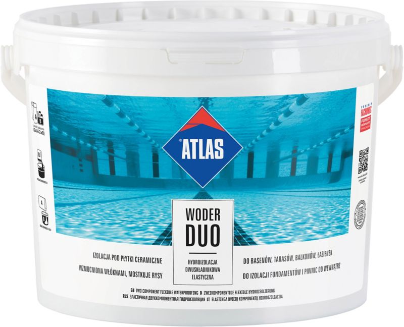 Hydroizolacja Atlas Woder Duo 16 kg