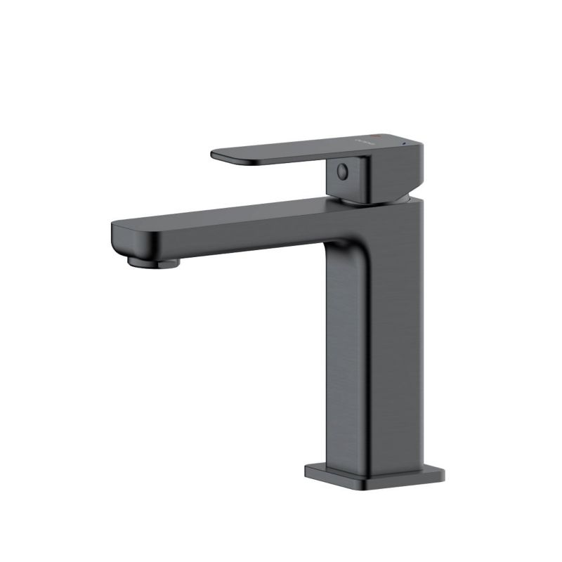 Bateria umywalkowa Oltens Hadsel grafitowa, stojąca, jednouchwytowa, mosiądz, 1 szt.