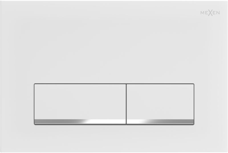 Przycisk spłukujący Mexen Fenix 12 biały matowy 1 szt.