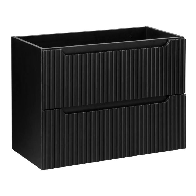 Szafka Comad pod umywalkę NOVA BLACK 82-80-2S 80cm czarna 1 szt