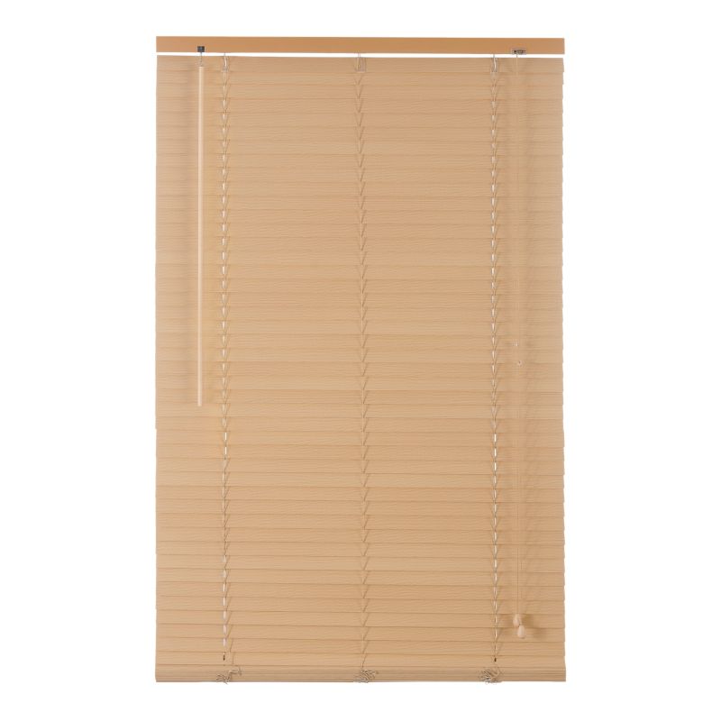 Żaluzja GoodHome Cana drewniana 75 x 240 cm jasny dąb