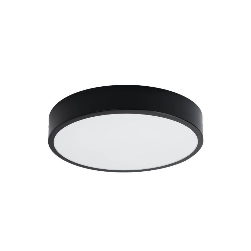 Plafon sufitowy nowoczesny Sollux Lighting Onyx czarny LED 23W 3000K 1890lm IP20 wym: 6 x 40 x 40 cm aluminium - 1 szt.