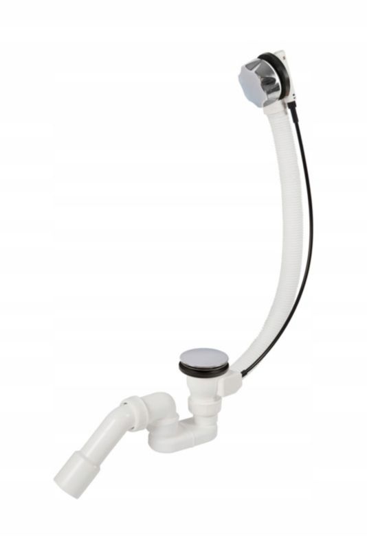 Syfon Wannowy Automat Do Wanny Automatyczny Granitowy 1 szt.