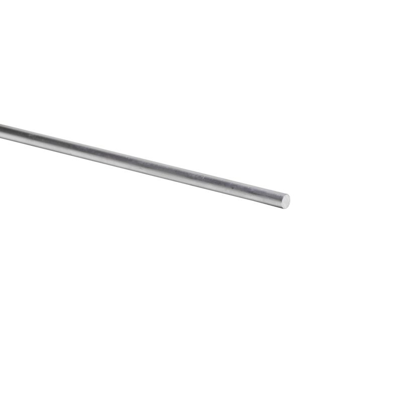 Pręt okrągły aluminiowy gładki 1000 x 6 x 6 mm kolor naturalny