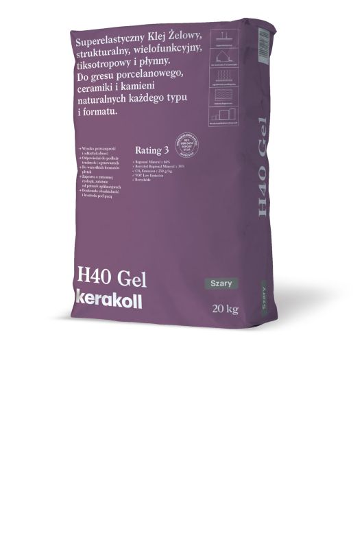 Klej Kerakoll H40 Gel szary 20 kg