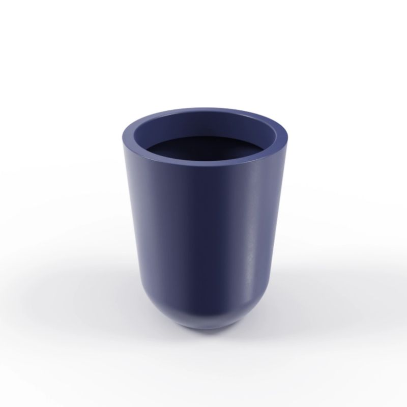 Doniczka Lechuza Z Polietylenu Do Domu Na Taras WESTA PL-WE50 niebieski 1 szt