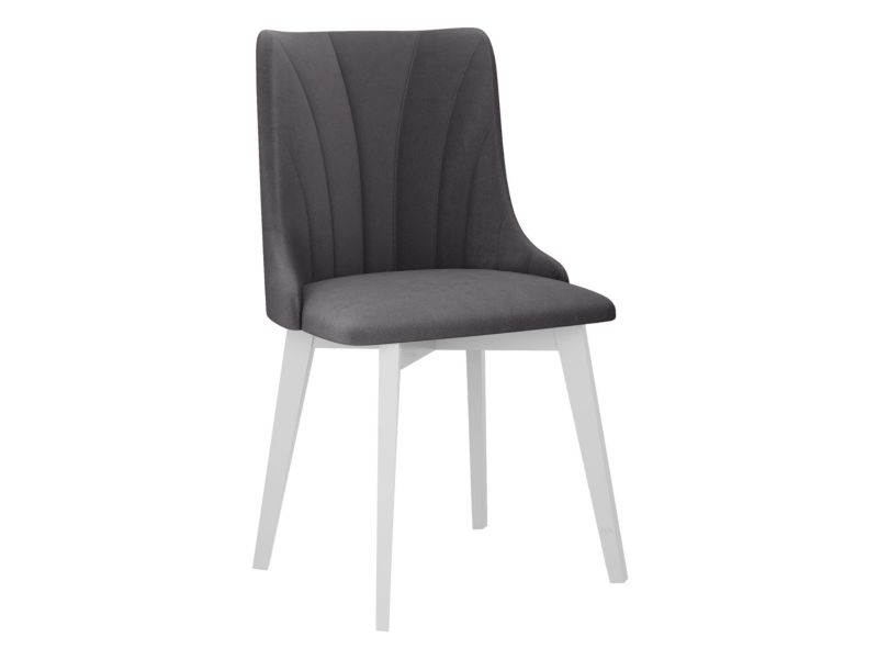 Krzesło MIRJAN 24 tapicerowane Monti V Pik muszelka biały/antracyt 1 szt.