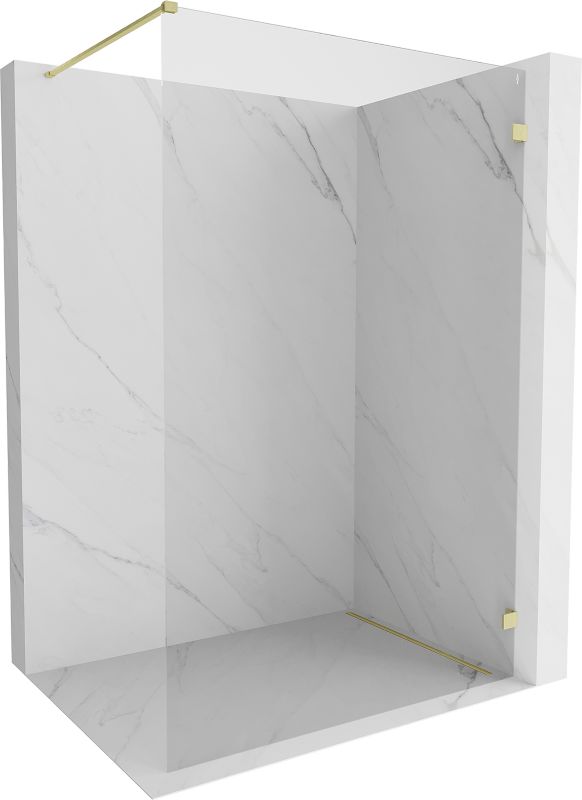 Ścianka prysznicowa walk-in Mexen Lunar złota 70x200 cm 830-070-000-55-00-P 1 szt.