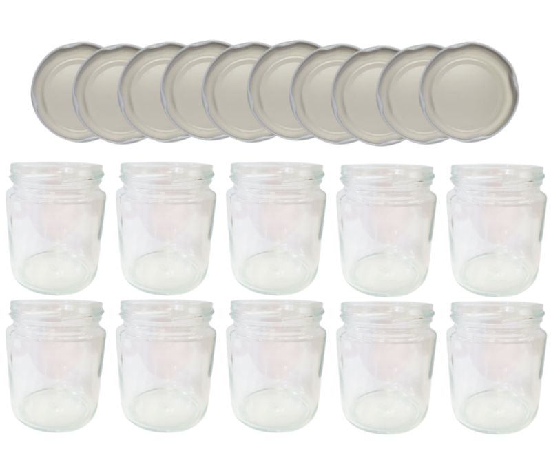 Słoiki MODO24 250ml dżemy konfitury przyprawy deserki zakrętki 66mm PZH 10 kpl.