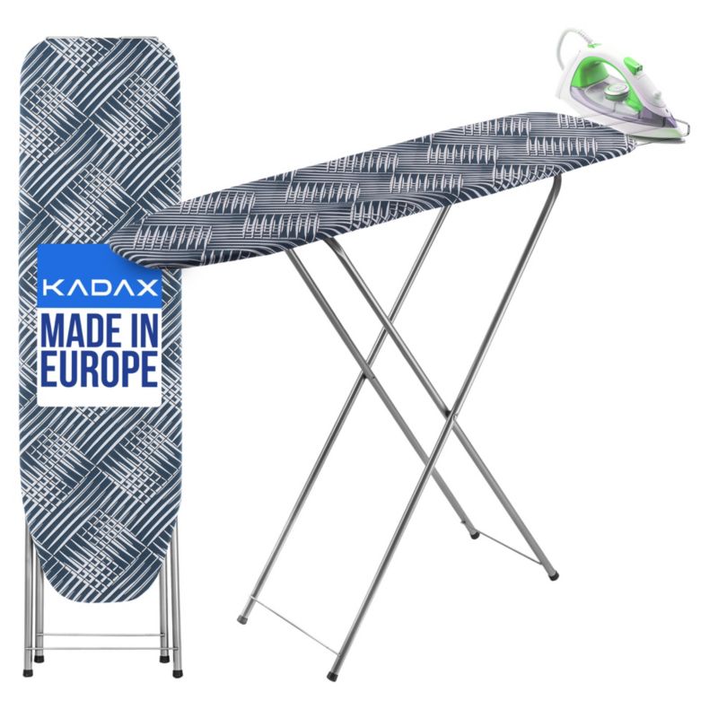 Deska Do Prasowania KADAX 104x30cm Z Uchwytem Na Żelazko Lekka mała 1szt.