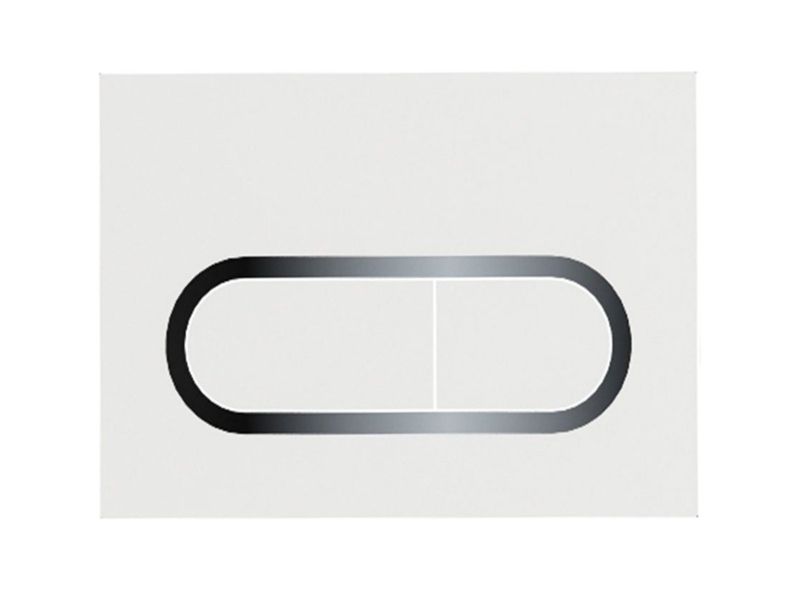 Przycisk WC Ravak spłukujący Chrome biały 1 szt