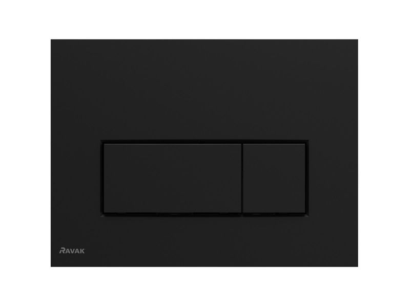 Przycisk WC Ravak spłukujący Uni Slim czarny 1 szt
