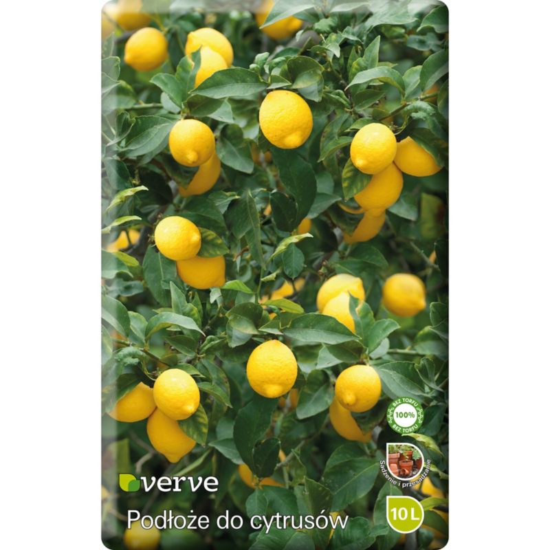 Podłoże do cytrusów beztorfowe Verve 10 l