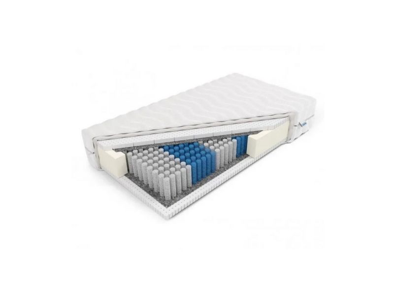 Materac Frankhauer kieszeniowy HERAKLES 160x200 z pokrowcem Tencel Multipocket 7 stref 1 szt