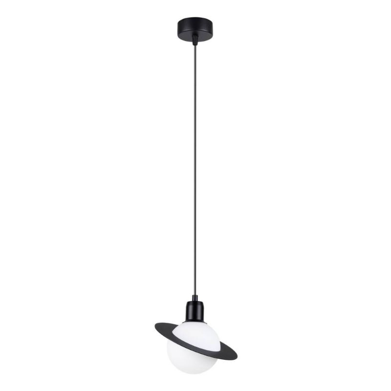 Lampa wisząca Sollux Lighting Hyperion 3615 czarna szerokość 20 cm 1xG9 x 1 szt.