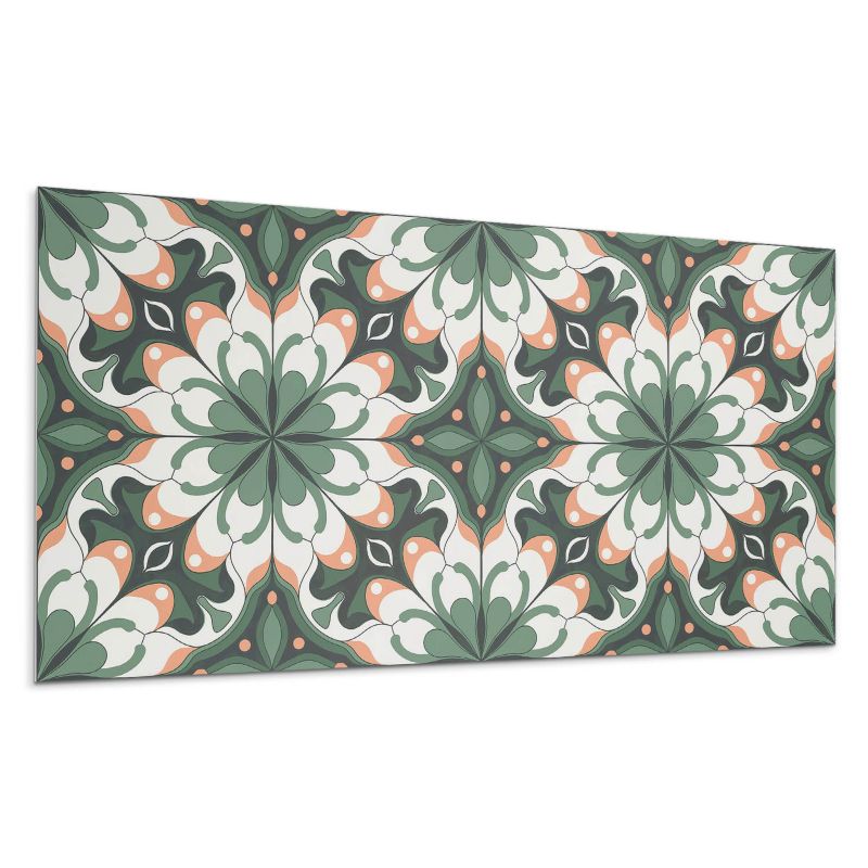 Kafelki samoprzylepne Wallfluent 40x20 cm Nowoczesny design roślinny 10 szt.