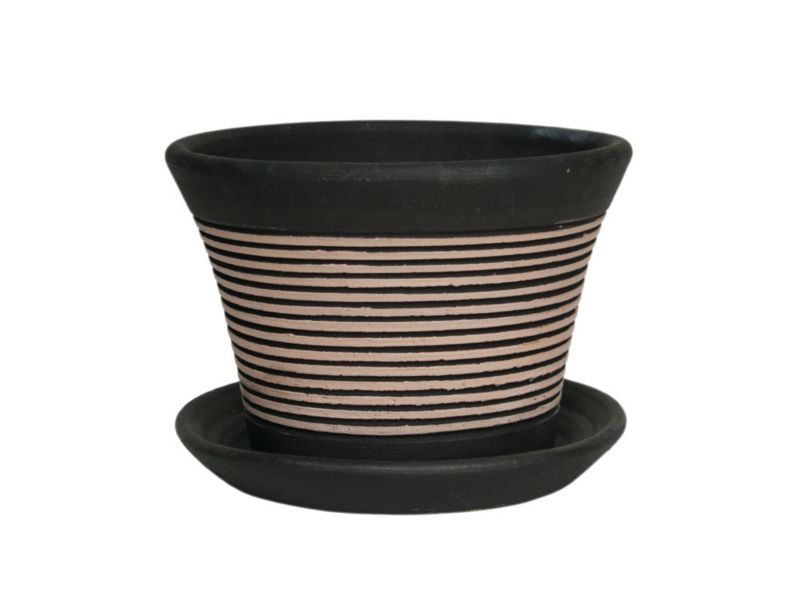 Doniczka Palermo niska 30,5 x 21,5 cm