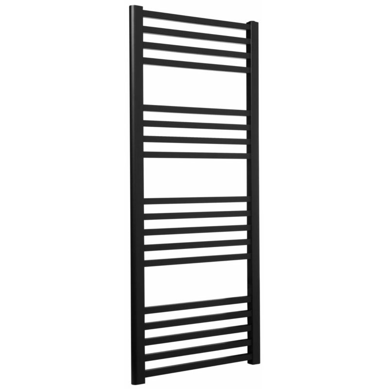 Grzejnik łazienkowy LUXRAD Max 1200 x 500 mm czarny mat str. 538W 1 szt