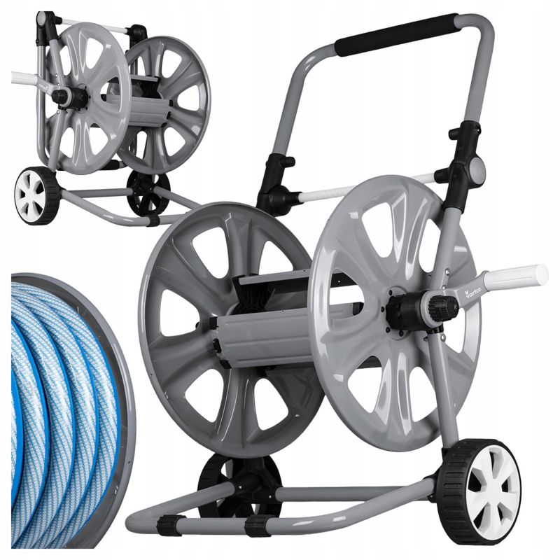 Wózek na wąż ogrodowy Vartco Comfort stojak zwijak 30m 45m 60m 1 szt.