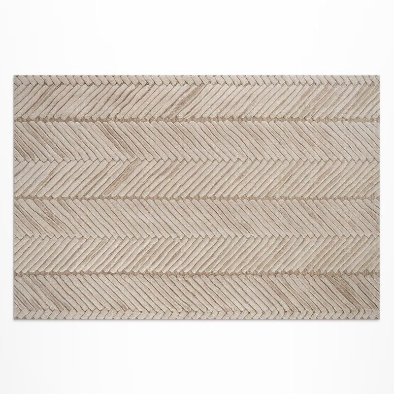 Winylowy Chodnik Zewnętrzny Wallfluent 150x225 cm Indiańska plecionka 1 szt.