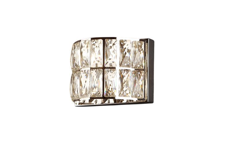 Kinkiet ścienny Maxlight Diamante chromowany 1 x G9 x IP20 wym: 12 x 16 x 9 cm - 1 szt.
