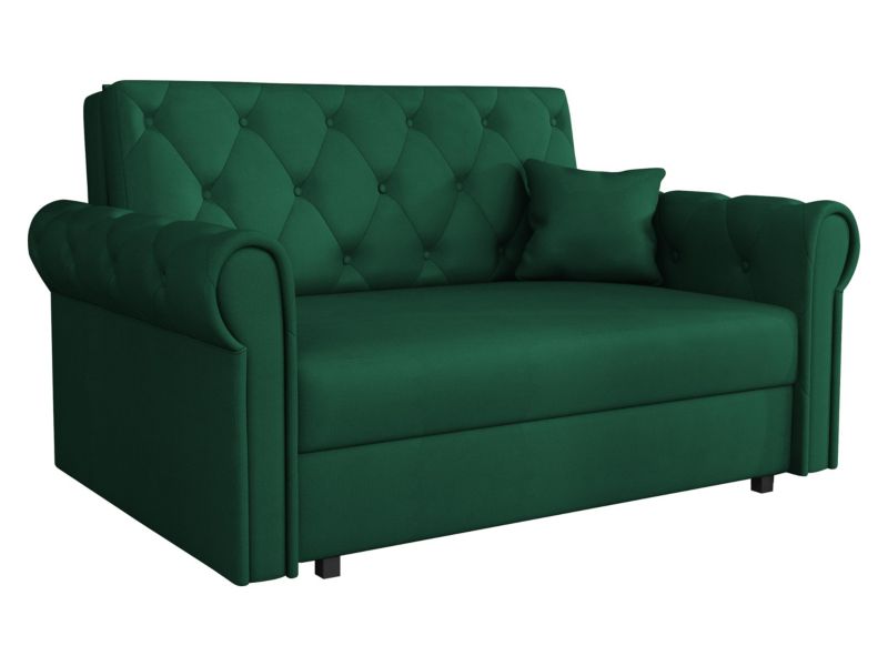 Kanapa rozkładana MIRJAN 24 Viva Roma II butelkowa zieleń 1 szt.