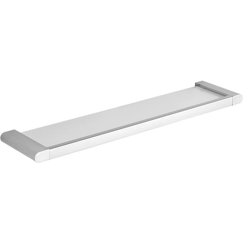 Szklana półka wisząca Mexen Adox chrom 1 szt.