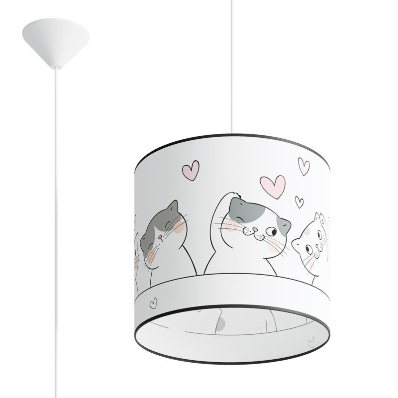 Lampa wisząca Sollux Lighting CAT 30 1 szt.