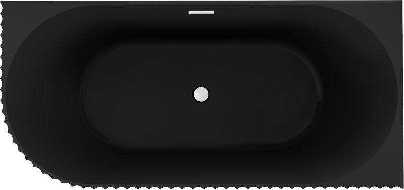 Wanna wolnostojąca Mexen Gia czarna 170x80 cm 52701708071P-201 szt.