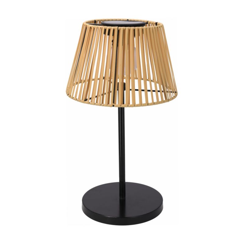 Lampka solarna JUMI ogrodowa LED stojąca zewnętrzna słupek na taras do ogrodu 1 szt.