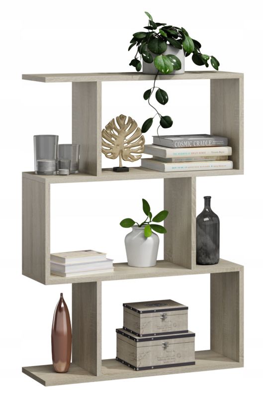 Regał Matkam otwarty BASK 3 szafka Per dąb sonoma 1 szt.