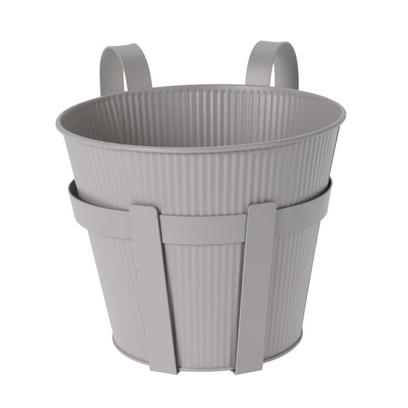 Donica Balkonowa ProGarden Metalowa Beżowa 18x19cm